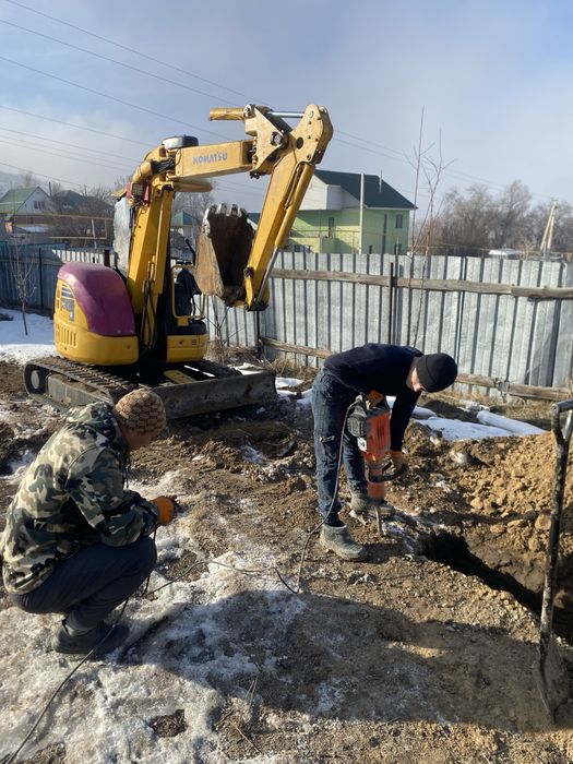 Услуги мини экскаватор