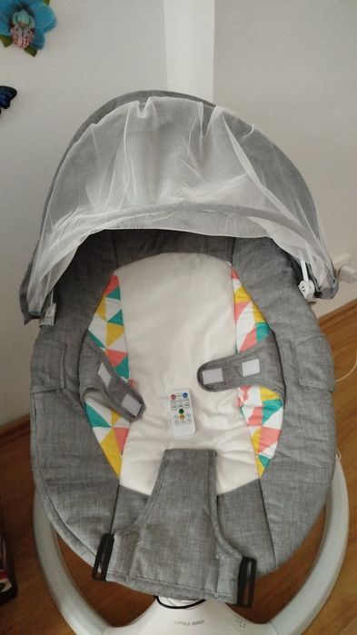 Leagănul electric Little Bird  nou a fost doar probat dar nu stă în el