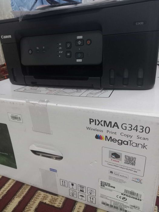 Принтер струйный CanonG3430,3 в 1