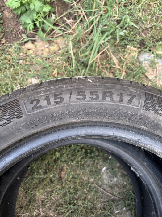 Шины размер  215/55 R17