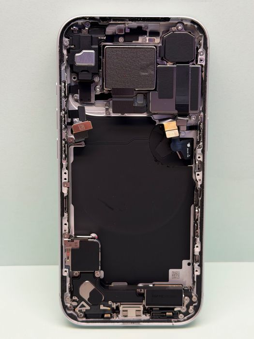 Carcasa originala iPhone 17 Pro Silver Alba camera baterie sticla rama