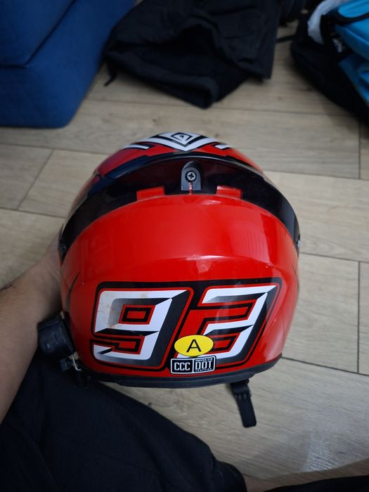 Срочно Мотошлем GIKE с гарнитурой