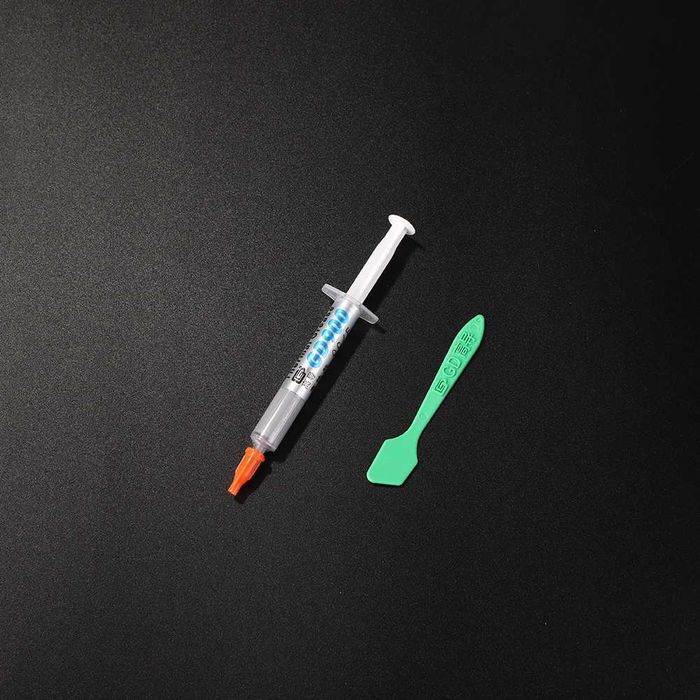 Термопаста силиконовая для графического процессора 7г с лопаткой 1шт