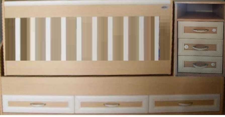 Комбинирано детско легло 3 в 1