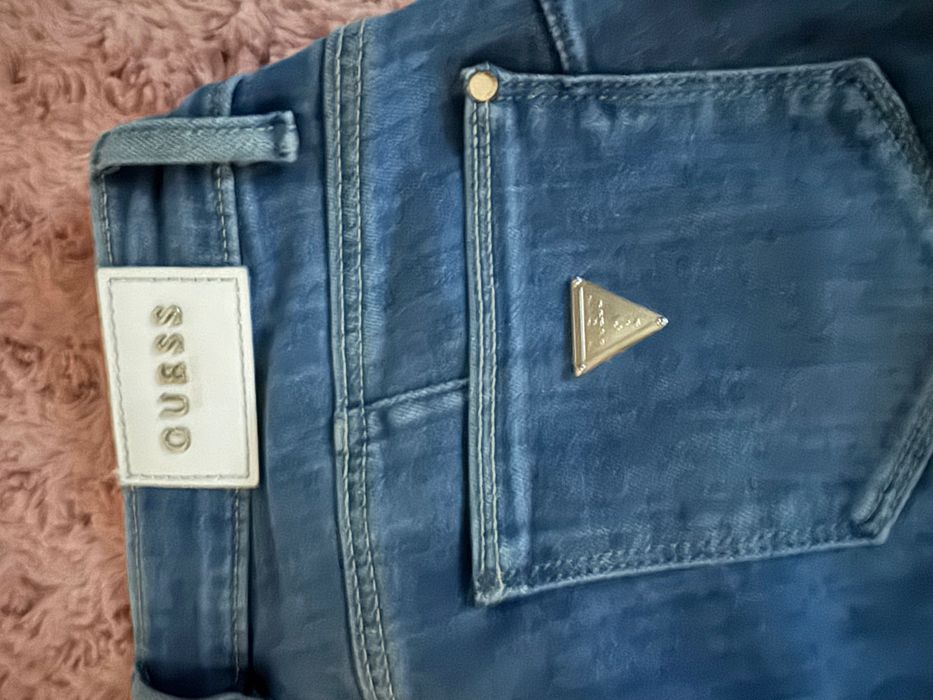 Дънки Guess skinny mid Curve X