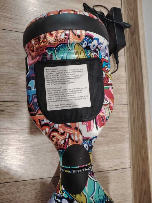 Hoverboard MYRIA Sky Rider MY7037YG, 6.5 inch, graffiti