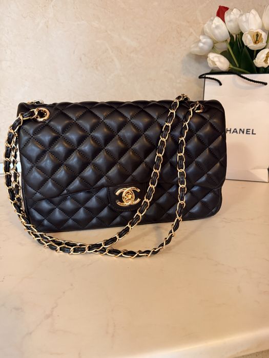 Дамска чанта Chanel Classic голям размер