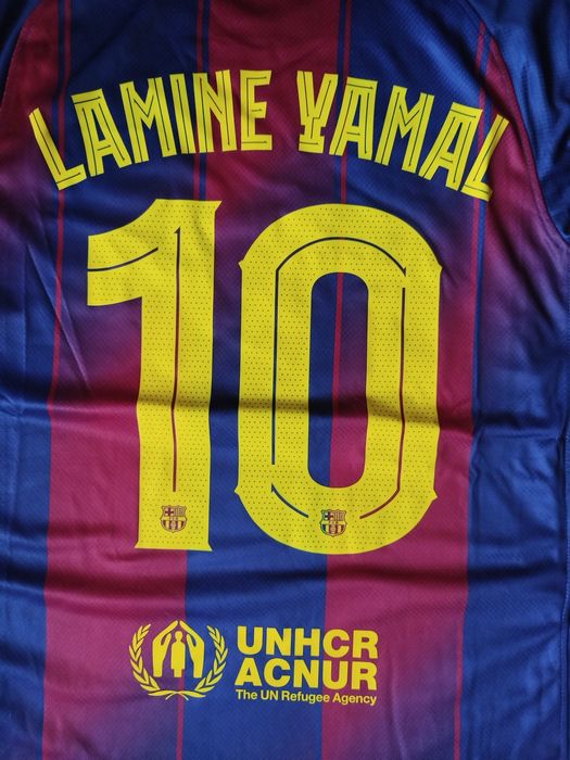 Tricou Lamine Yamal × Barca - Home Kit 25/26 - L