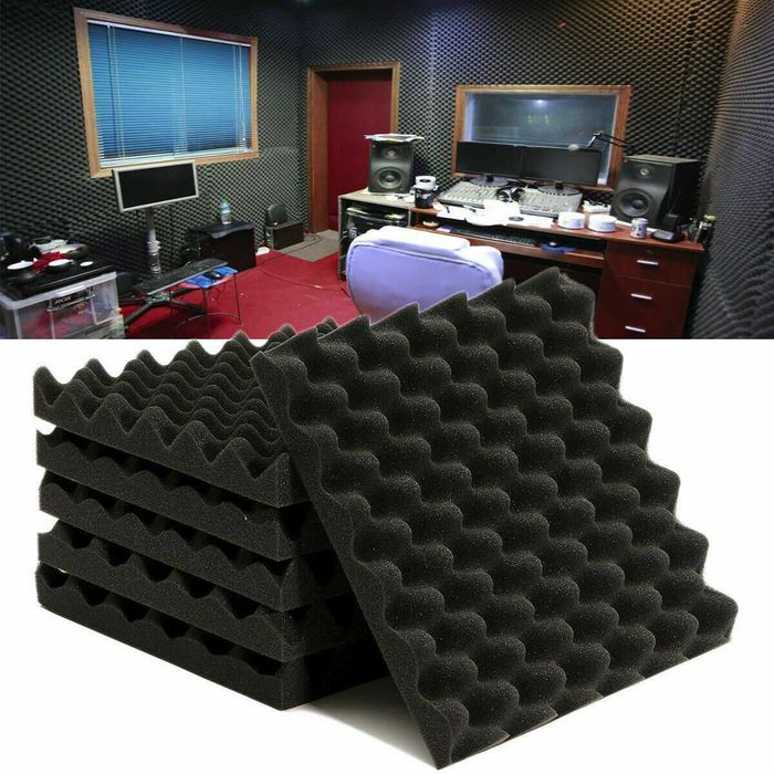 Burete acustic & izolator fonic 50x50x5cm pentru pereti locuinte
