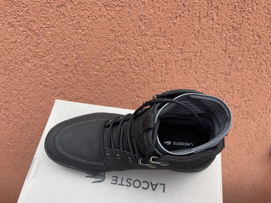 Ghete Lacoste impermeabile originale noi piele bocanci