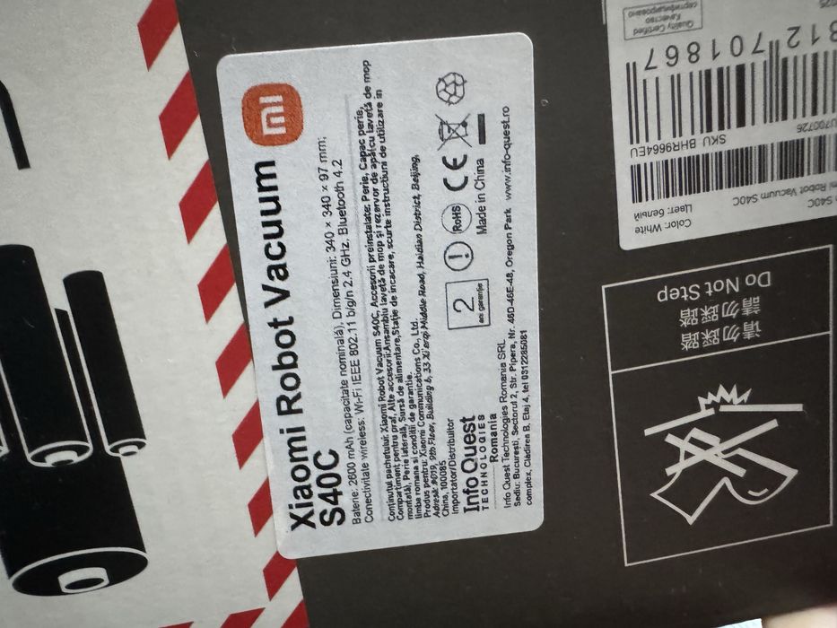 Xiaomi S40C aspirator robot
