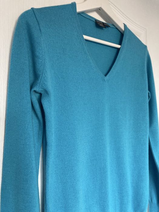 Adagio оригинален пуловер кашмир и коприна