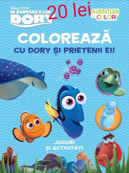Cărți noi de copii și set rechizite scolare elevi, noi, sigilate