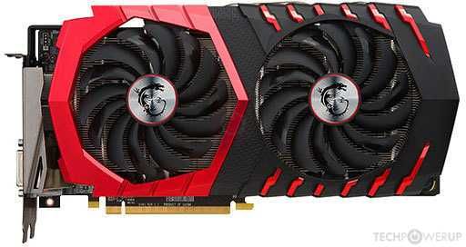 MSI RX 480 8GB Gaming X обслужена
