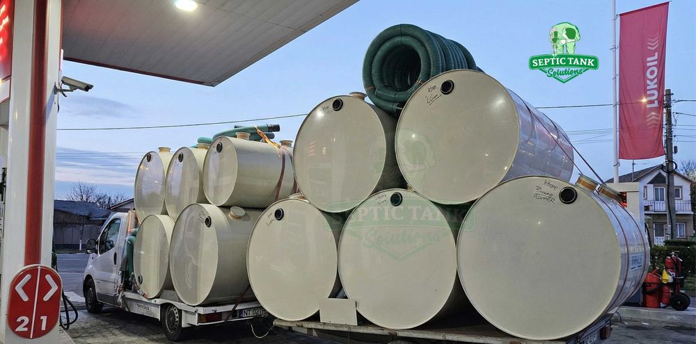 Fosa Septica cu 5 Camere 3000L pt 6-8 Pers - Filtrare Mai EFICIENTA!
