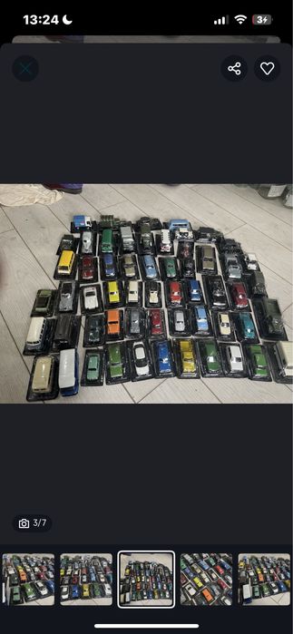 Срочно продаются модели машин 1:43