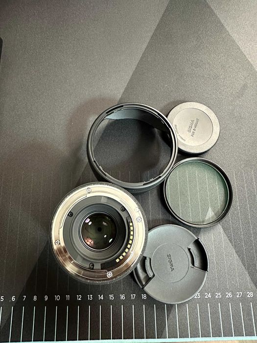 Sigma 16 mm f 1.4 e-mount (sony) + filtru