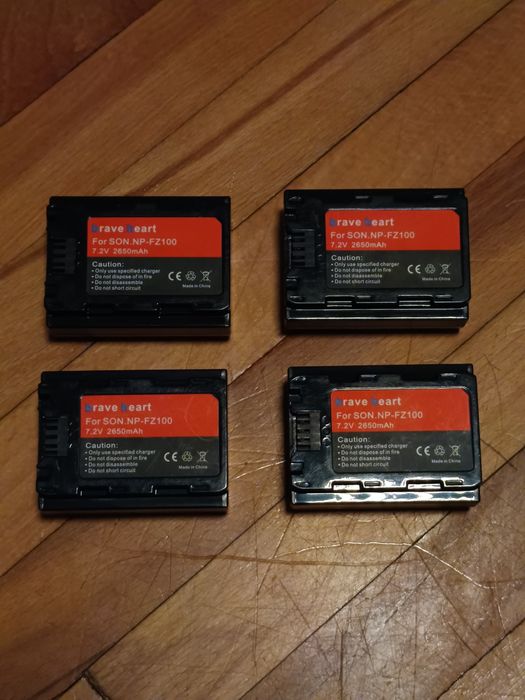 Sony A74 / A7R4 Acumulatori 4x Braveheart