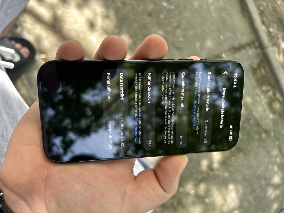 Iphone 15 128GB 83 baterie