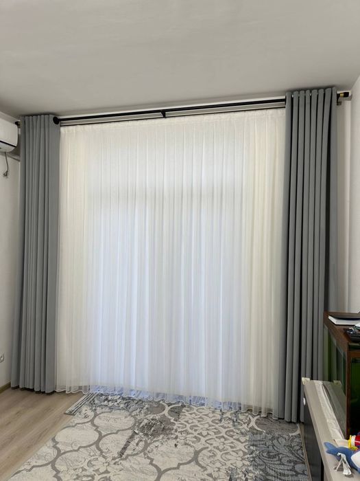 Пардалар Шторы и Жалюзи из первых рук стил Минимализм