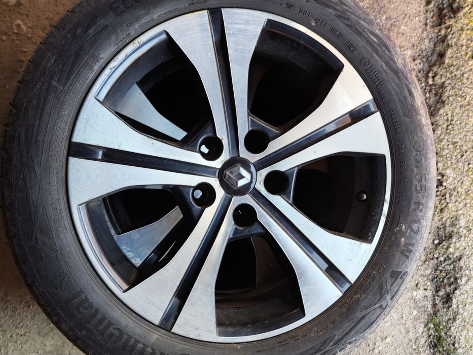 Jante aliaj originale Renault, model Bose R17, 5 x 114.3