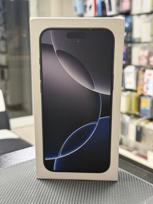 Apple iPhone 16 Pro Max,Black Titanium,256GB *КатоНов*1г Гаранция*