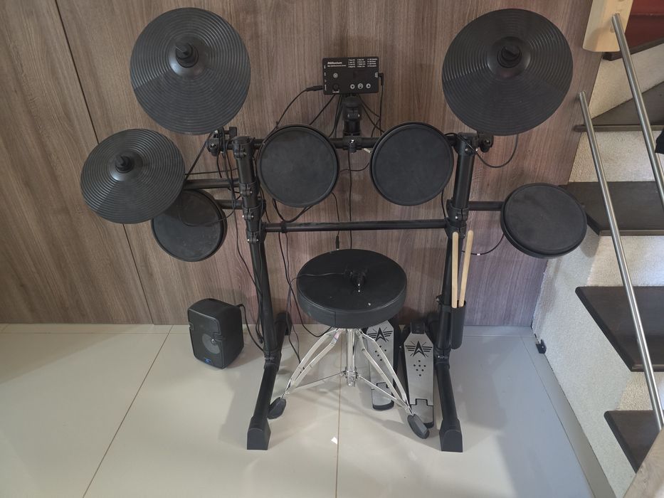 Vând set tobe copii electrice Millenium HD-120 Set - CA NOI
