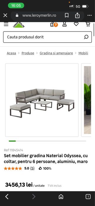 Set mobilier gradina