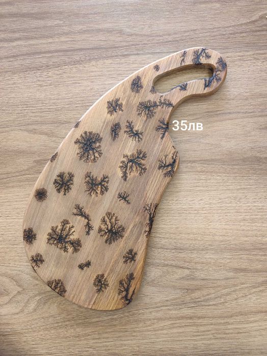 Ръчно изработени дъски по метода Лихтенберг, подходящи за подарък