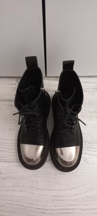 Bocanci dama GOE piele neagra mas 37