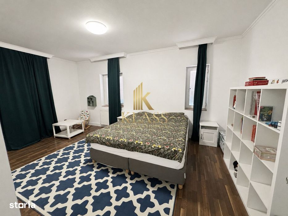 Casa moderna pentru inchiriere cu 4 dormitoare, gradina privata plus g