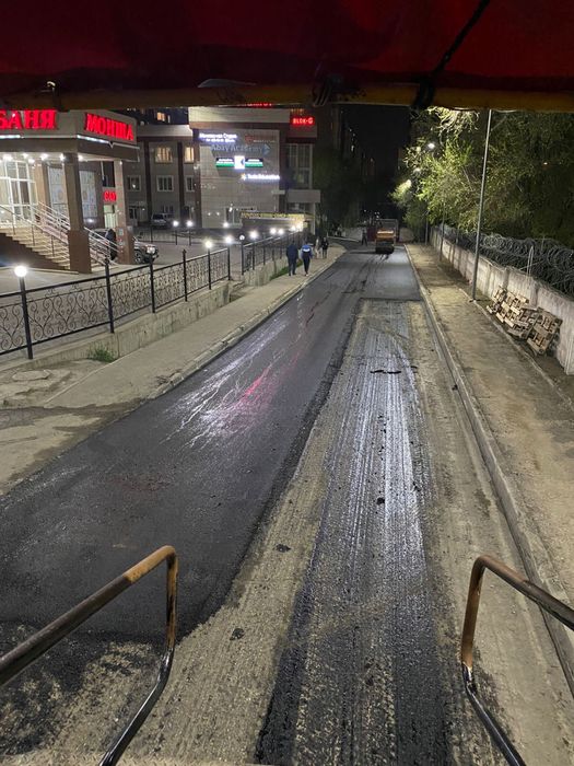 Асфальтирование / Укладка асфальта