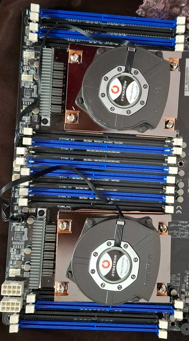 Pereche Coolere Dynatron LGA 2011-3  1/2 U