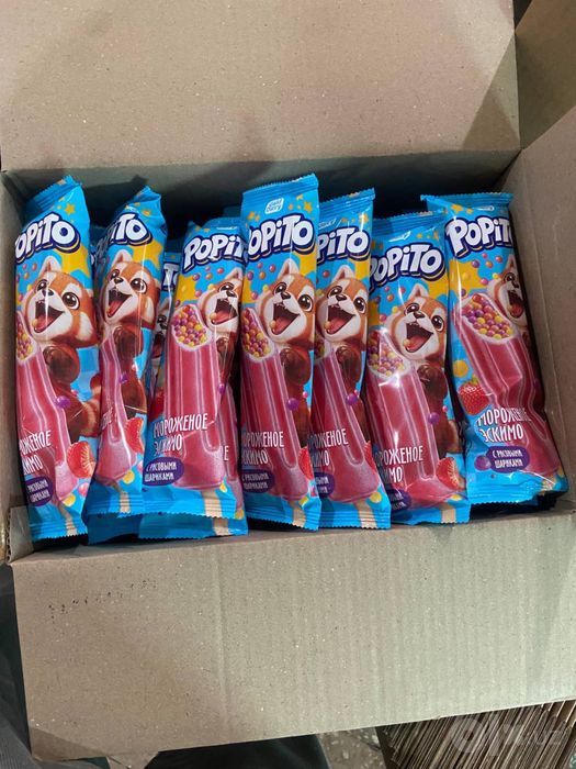 Мороженое Popito Eskimo с рисовыми шариками | Опт