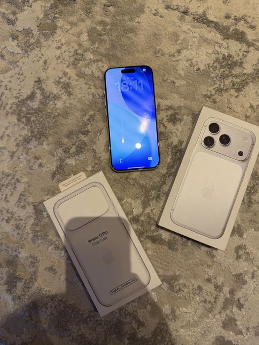 Telefon APPLE iPhone 17 Pro 5G, 256GB, Silver cu MDM