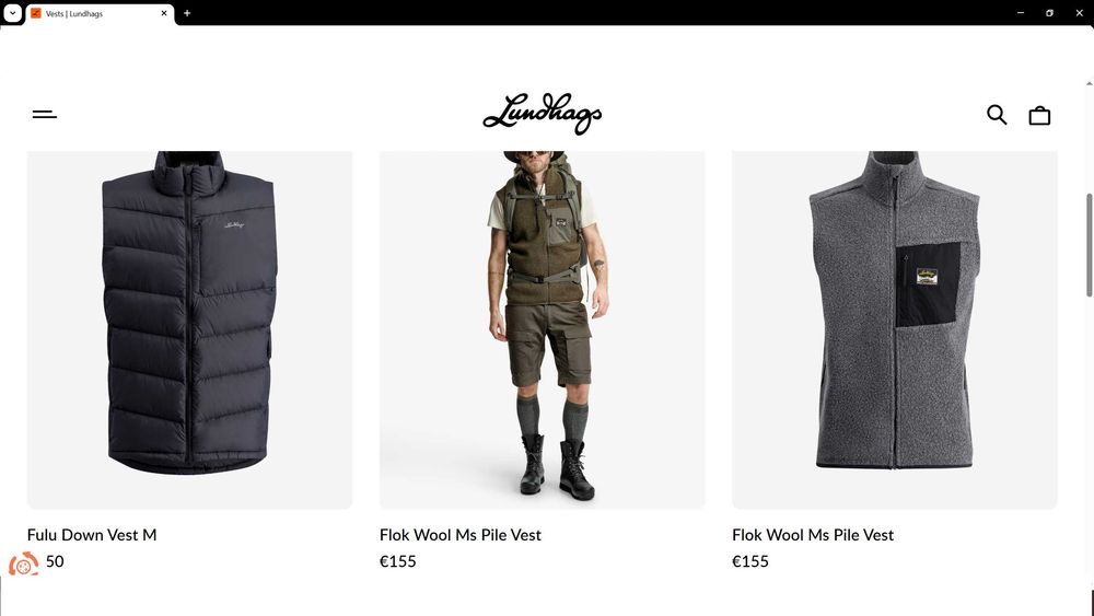 Lundhags POLARTEC Vest размер XXL поларен елек - 2559