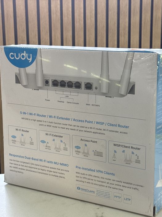 ROUTER CUDY AC1200 Dual Band