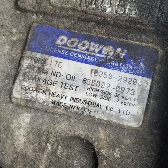 Compresor clima Hyundai Tucson 2.0 D - 113CP D4EA (1477) Diesel J