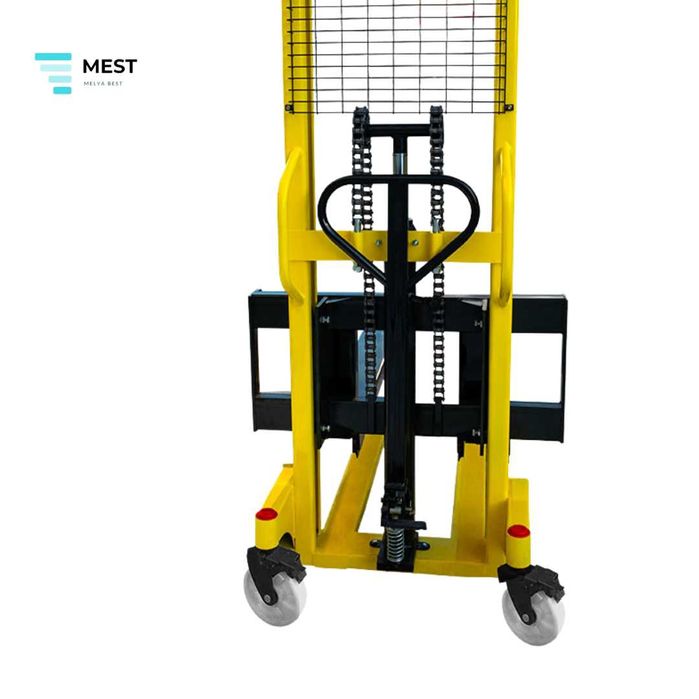 Штабелер: 2000 кг, подъем 1.6 м, усиленная рама + гарантия 1 год!