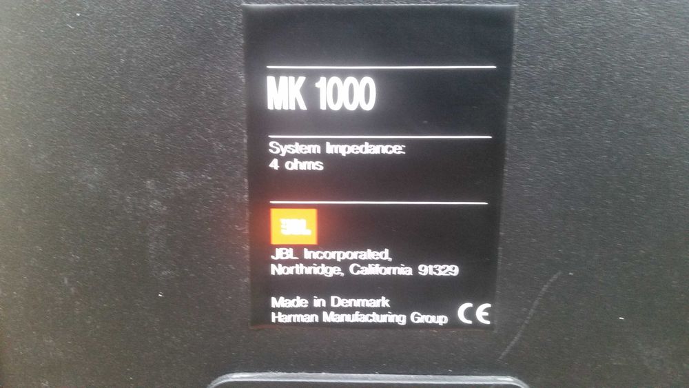 JBL MK-1000; boxe 80W