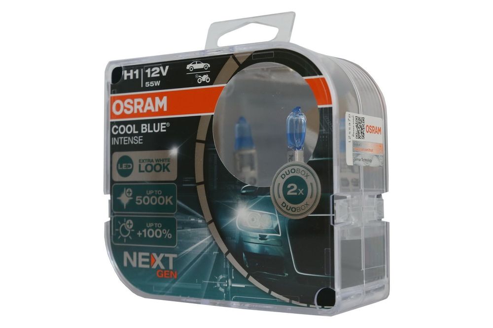 Set 2 Becuri Auto Moto Halogen NEXT GEN Osram Cool Blue Intense 64150C