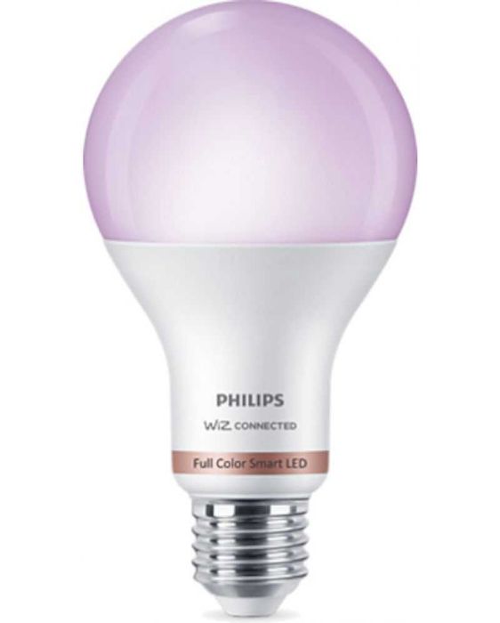 Смарт LED Kрушка Philips WIZ Димируема RGB Е27 100W 2200-6500К