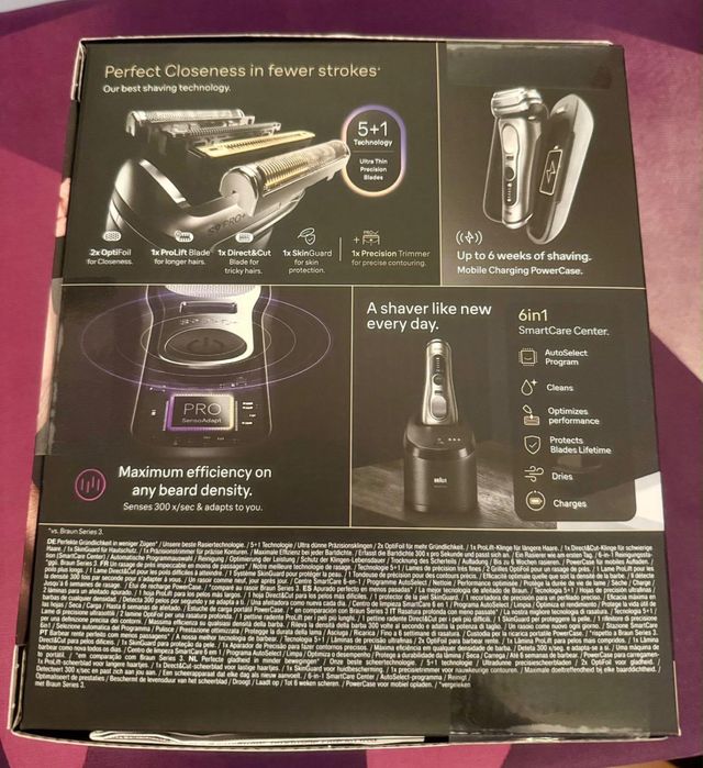 Aparat de ras premium Braun Series 9 Pro+ - Nou, Sigilat