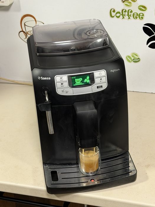 Кафемашина кафе автомат Saeco INTELİA с гаранция