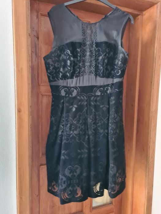Rochie dantela catifelata Next