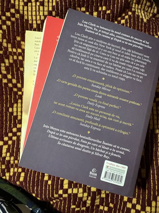 Trilogia jojo moyes Inainte sa te cunosc