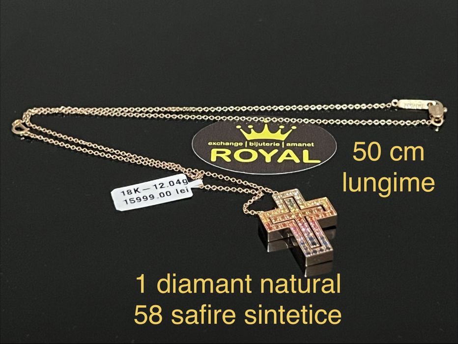 Bijuteria Royal CB : Lant dama aur 18k 12,04 grame