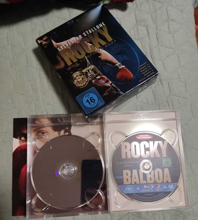 Rocky "The Complete Saga" 6 диска на Blu-ray
