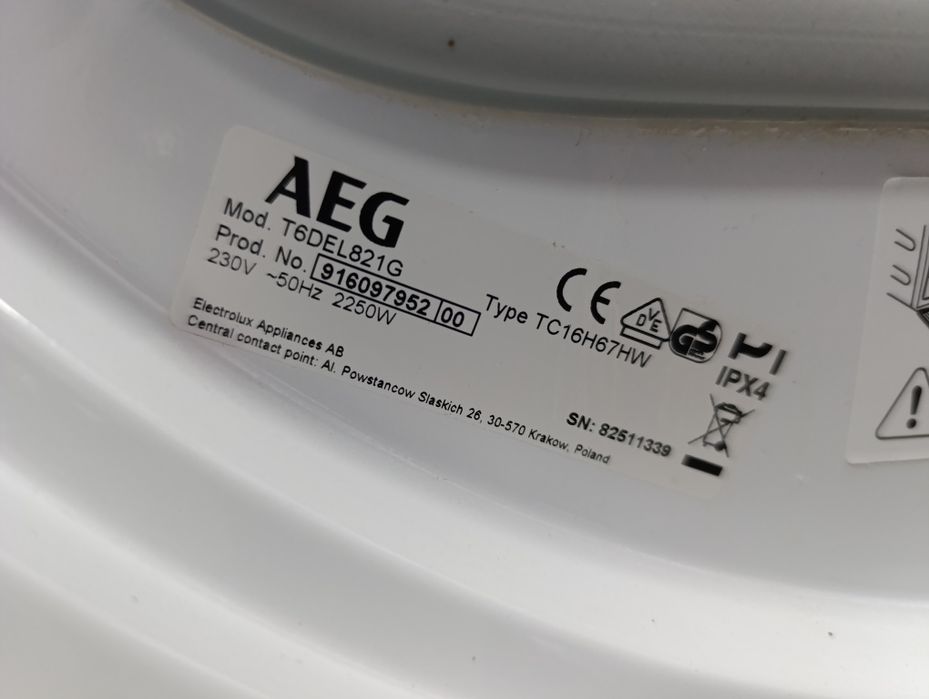 Сушилня AEG SERIES 6000 8кг
