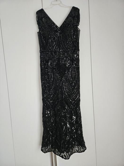 Rochie eleganta paiete eveniment nunta soacra marime 46